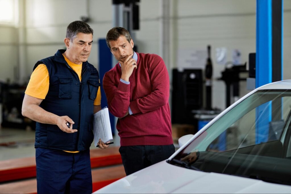 Second hand car inspector